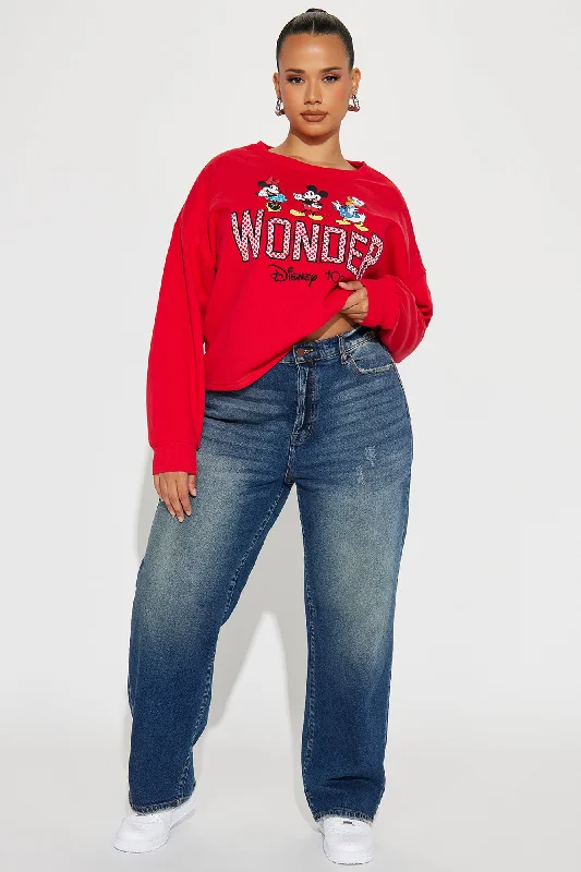 Disney 1OO Sweatshirt - Red