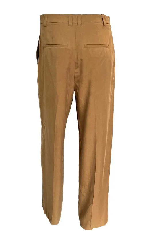 Drop Waist Pleated Trouser