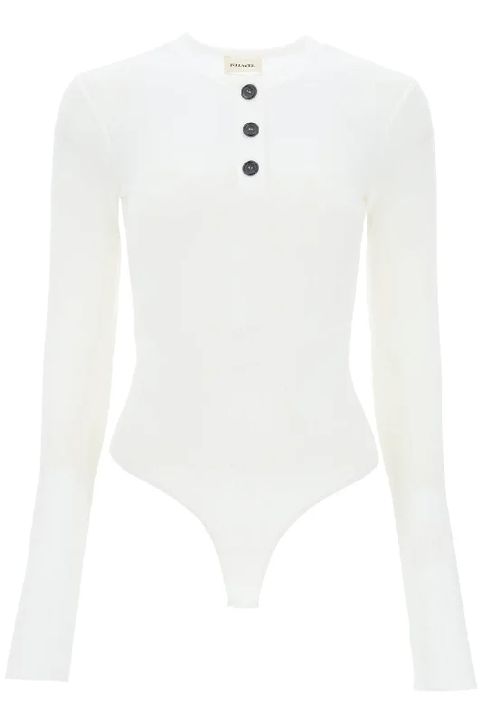 janelle ribbed bodysuit 2318167 W167 CREAM