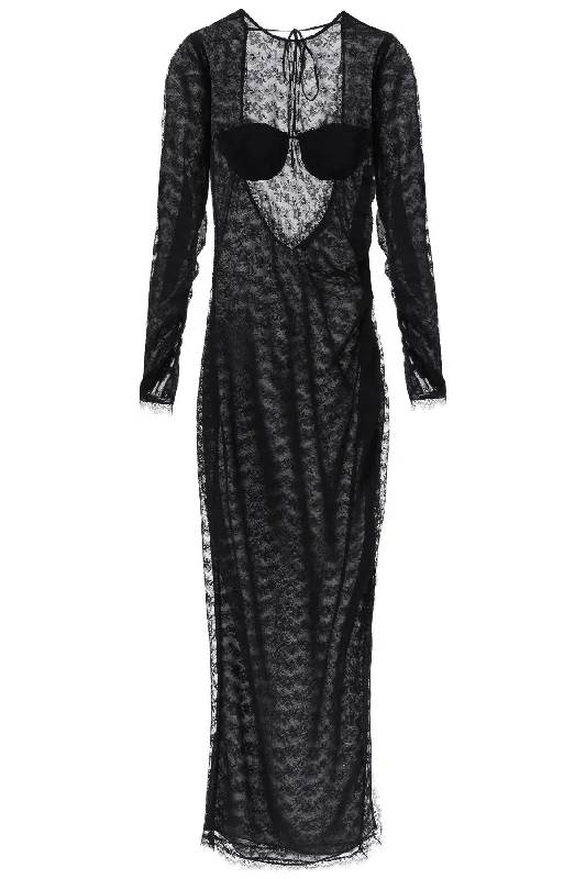 long lace gown FABX3680 P4240 BLACK