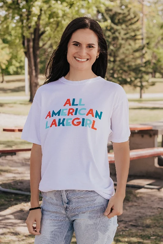 Ringspun Short Sleeve Tee in White