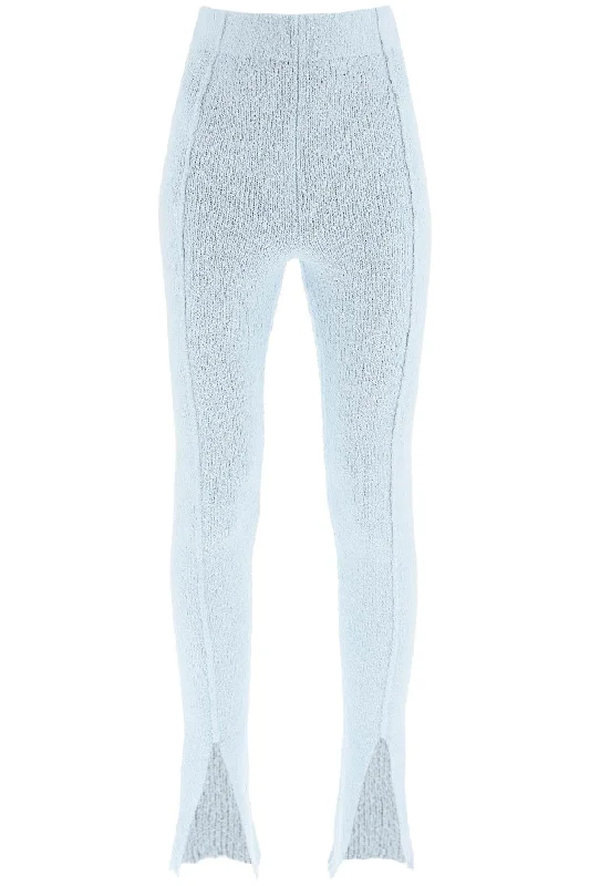 Rotate 'aliciana' bouclé knitted leggings RT1560 FROST BLUE