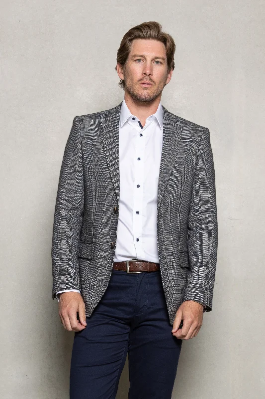 Cutler & Co - Johnson Blazer - Salt & Pepper