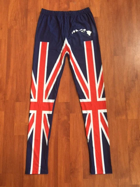 Hawaii Islands Yoga Flag Pants