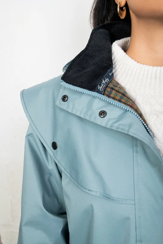 Malvern Waterproof Coat - Smoke Blue